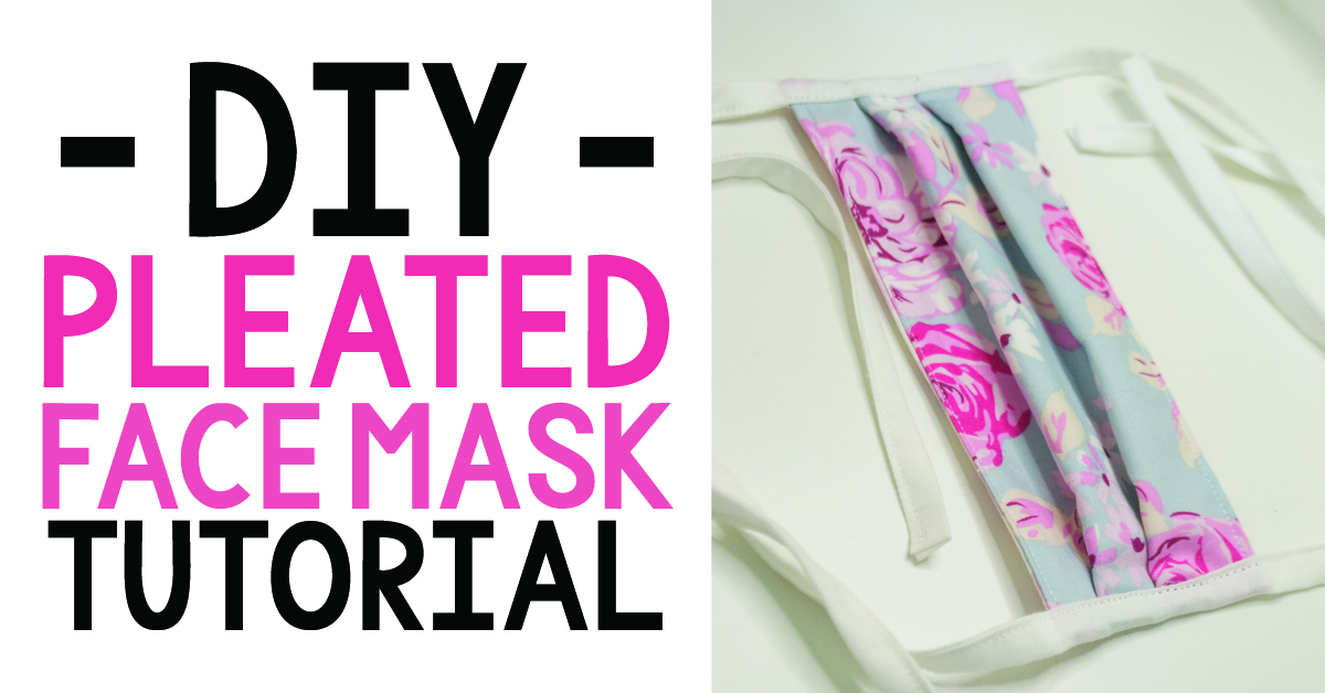 How to make a non-surgical face mask tutorial